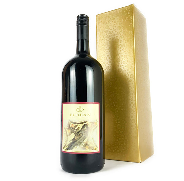Furlan Red Wine Magnum with Gold Gift Box