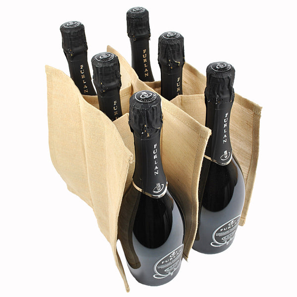 Imperfect Love Wine/Gin Shopping Bag / 6 Bottle Carrier with a Removable Divider