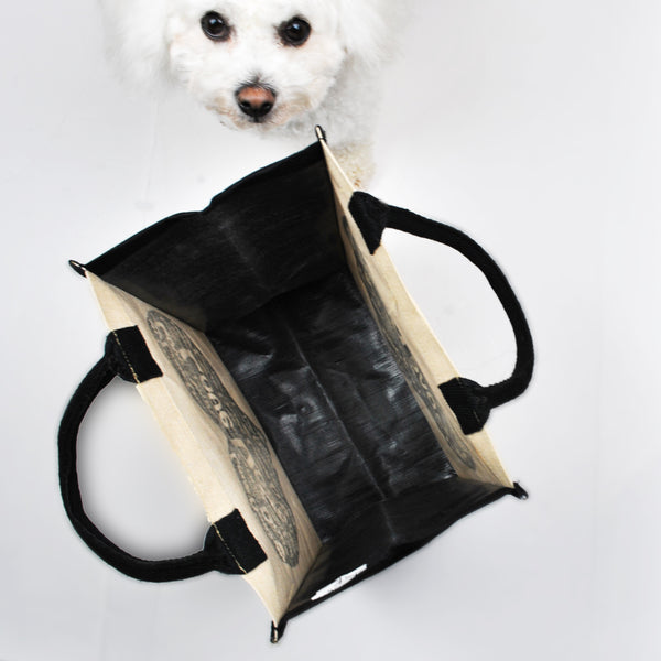 Love Dogs Shopping Bag with a Removable Divider