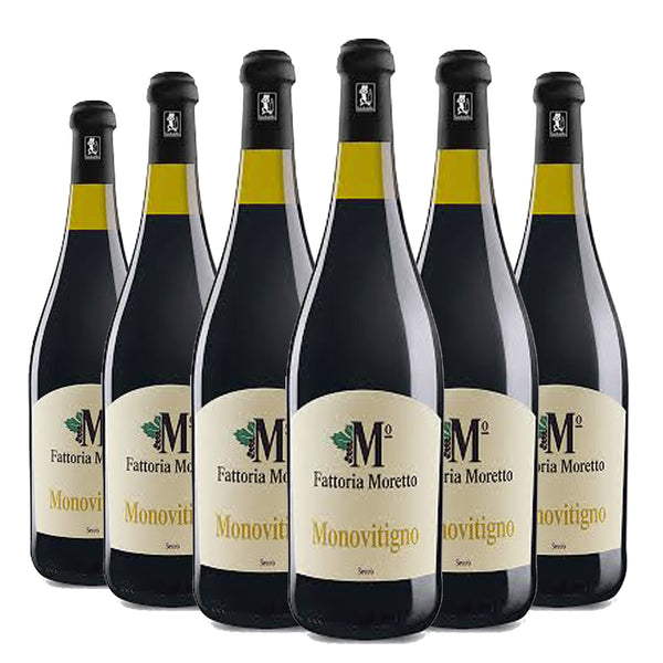 Fattoria Moretto Lambrusco Monovitigno Grasparossa Sparkling Red Wine Very Dry