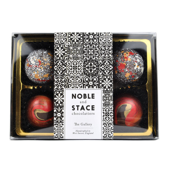 Noble and Stace Festive Gallery Soft Caramel Chocolate Truffles