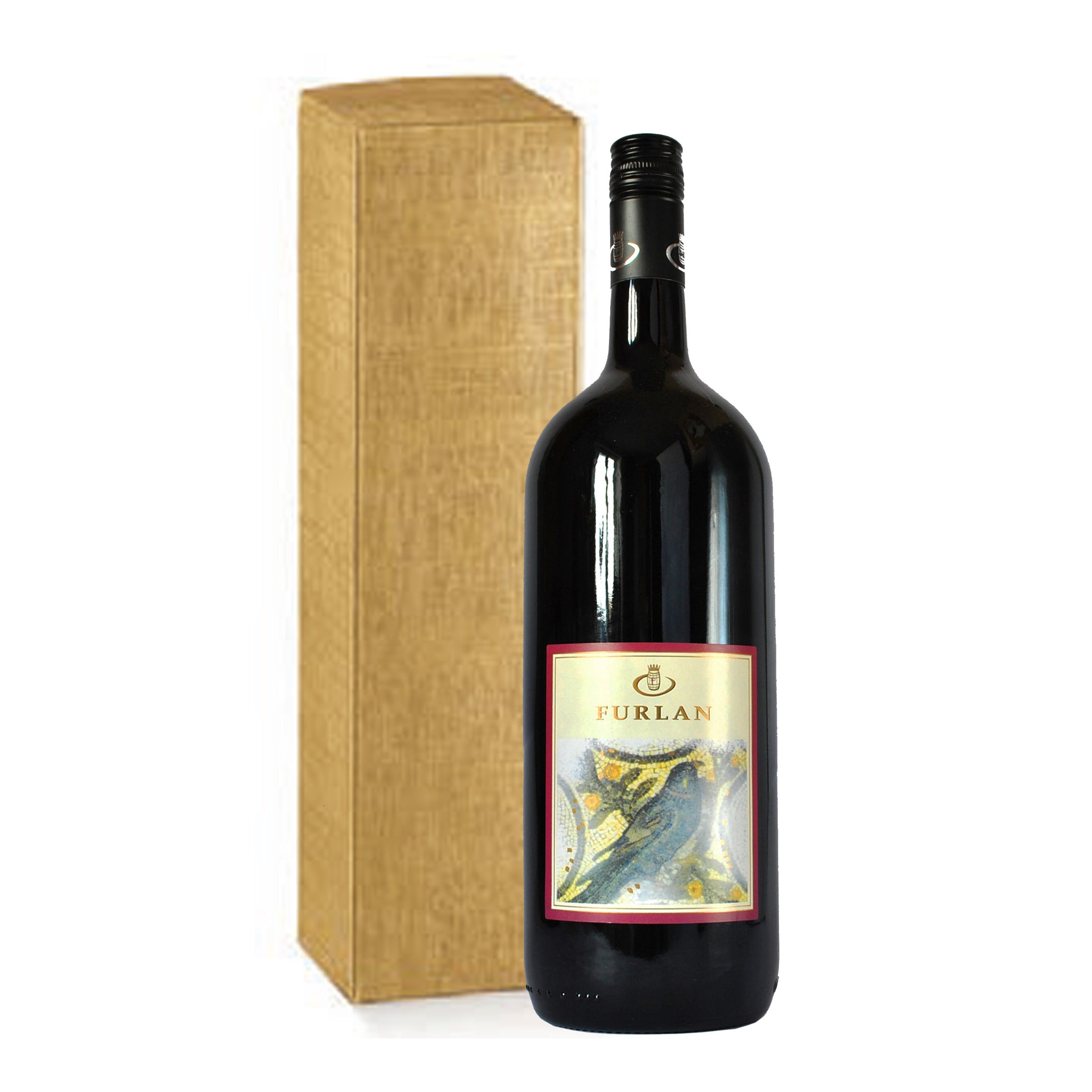 Furlan Red Wine Magnum Merlot Blend Gift Boxed