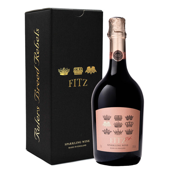 Fitz Pink English Sparkling Wine Gift Boxed