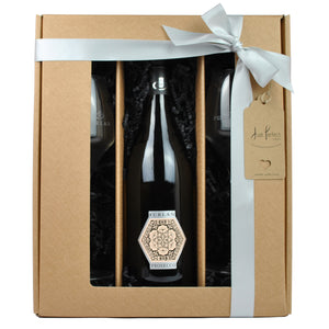 Furlan Prosecco Frizzante Gift Set with 2 branded Prosecco glasses