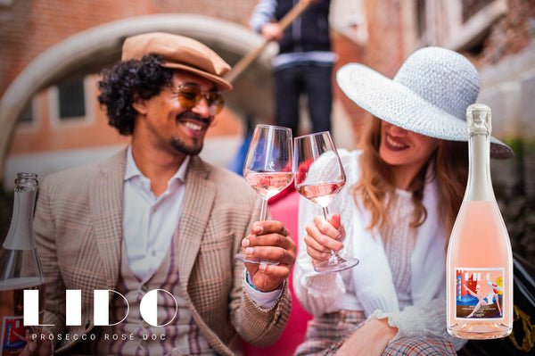 LIDO Prosecco Rosé Brut, a Pink Style with Lower Sugar 