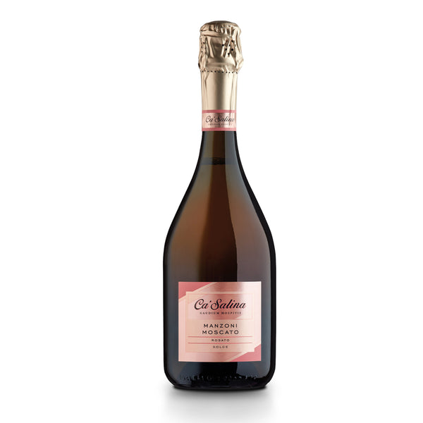 Ca'Salina Pink Moscato Dolce Sparkling Wine