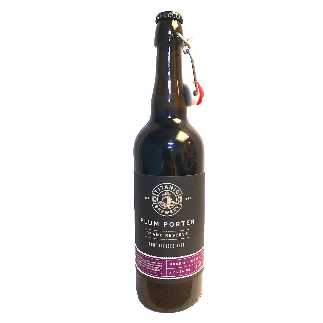 Titanic Brewery Plum Porter Grand Reserve Port Infused Beer 750ml